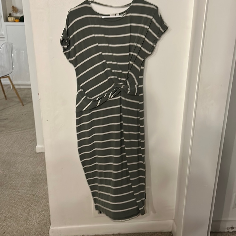 Striped dress, could be used for maternity, Gap, sweater dress comfy